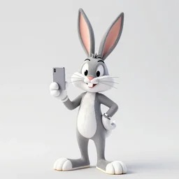 a photoreal bugs bunny