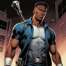justice smith comic 4k high details