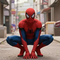 korean film still from korean adaptation of Spider-Man: Into the Spider-Verse