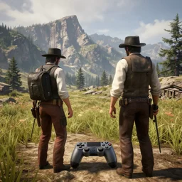 guadalupe mountains national park, red dead redemption 2, playstation 4