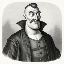 Portrait Hank Hill Vampire Plumber anato finnstark jacques callot albrecht durer john flaxman gustav dore engraved ink stamp aquatint etching intaglio 4k artstation wikiart wikipedia