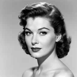 portrait of a woman by Cecil Beaton , glamorous Hollywood style lighting, black and white, photorealistic