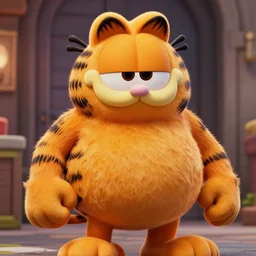 garfield kingpin, realistic photo