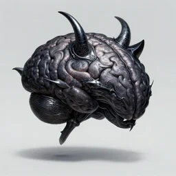 anthropomorphic triangle brain in edgy darkshadowiron pike demon, intricate, elegant, highly detailed animal monster, digital painting, artstation, concept art, smooth, sharp focus, illustration, art by artgerm, dwayne barlowe, trending on artstation and greg rutkowski and alphonse mucha, 8 k