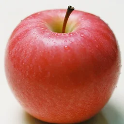 a beautiful photo of a red apple, Kodak Ektachrome E100