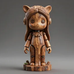 octane _ render _ ultra _ photorealistic _ hyper _ detailed _ a _ very _ very _ cute _ wooden _ mystical _ statue _ robot _ of _ the _ primitive _ godess _ natural _ tre _ - h _ 7 6 8 _ - w _ 7 6 8 _ - c _ 9. 0 _ - n _ 9 _ - g