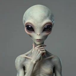 professional portrait of an alien contemplating reality, greg rutkowski, dream symbolism, surreal, simon stalenhag, chie yoshii, casey weldon, martine johanna, tim walker, harper's bazaar art fashion magazine, id magazine, intricate, 8 k render in octane, sharp focus, award winning landscape photography, trending on artstation