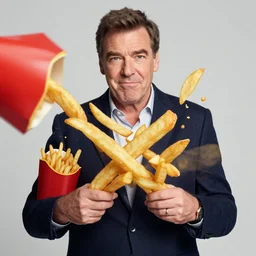 [ french fries ] as ( stephen fry ) hybrid intercross mix