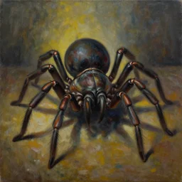 a painting of phobia, arachnophobia, agoraphobia, claustrophobia, thalassophobia, xenophobia, trypophobia