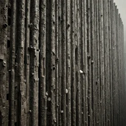 a highly detailed 4 k fantasy matte painting of endless sement straight wall, zdzislaw beksinski, artstation, cgsociety, unreal engine