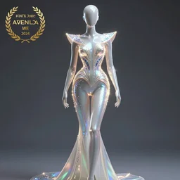 james jean, ilya kuvshinov isolated haute couture vinyl figure, artisan designer figure photography, glitter accents on figure, holographic undertones, expert human proportions, high detail, ethereal lighting, rim light, expert light effects on figure, sharp focus, dramatic composition and glowing effects unreal engine, octane, editorial awarded best character design