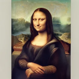 mona lisa by salvador dali, 8k
