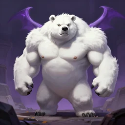 volibear the white muscular wild bear with storm on frejlord from league of legends trending on artstation bloom