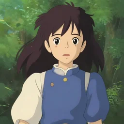 The First Artificial Intelligence is a beautiful anime girl, ghibli