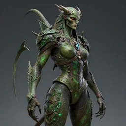 alita battle demon, naturel, hyper detailed, digital art, trending in artstation, cinematic lighting, studio quality, smooth render, unreal engine 5 rendered, octane rendered, art style by klimt and nixeu and ian sprigger and wlop and krenz cushart