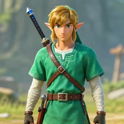 chuck norris as Link from Zelda