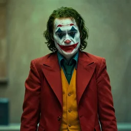 film still of Rupert Grint as joker in the new Joker movie