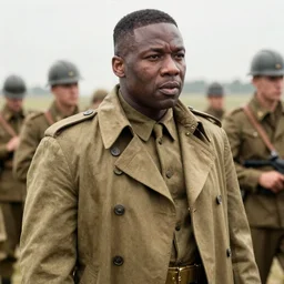 photo of 50 cent in a trench during WWI