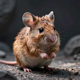 fuzzy alien mouse