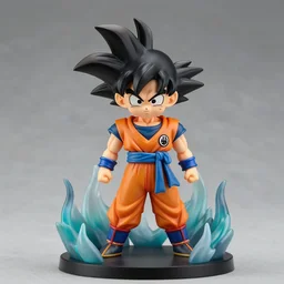 eldritch abomination Son Goku, imsorryjon, An anime Nendoroid of Son Goku, figurine, detailed product photo