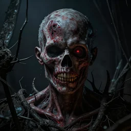 the darkness is eating me from the inside, 8 k, descriptive, highly detailed, unreal engine 5,