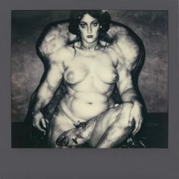 a black and white photograph of a monsterous and pathological shape, in the style of jenny saville, egon schiele, m c escher, film photography, cinematic photography, fashion photography, polaroid photography, soft lighting, surreal