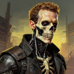 borderlands 3 !!! mark zuckerberg! cell shaded! terminator endoskeleton scary head portrait of terminator skeleton  mark zuckerberg! cyborg as Borderlands 3 concept art, llustration, postapocalyptic grunge, concept art by Laurie Greasley, highly detailed, sharp focus,alien, HQ, 4K ,art by Laurie Greasley