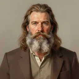 bearded nation by jon demartin, digital art,