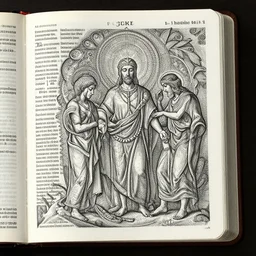 Artistic Representation, Genesis Chapter 1 from the bible, Render, Intricate Detail