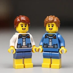 Bogdanoff twins lego minifigure
