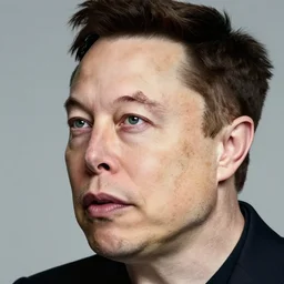 drunk drunk drunk elon musk netflix profile photo, highly detailed skin and face