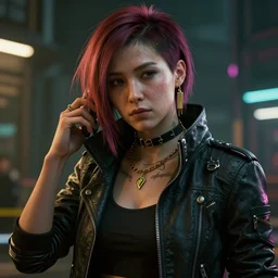 Totally Random Person as in Cyberpunk 2077 highly detailed digital art , trending on artstation, high quality, highly detailed