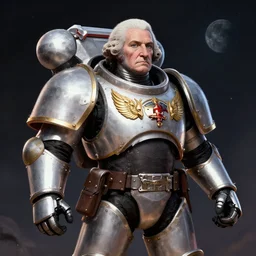 George Washington as a Space Marine