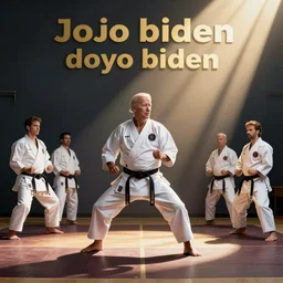 joe biden's karate dojo, dojo biden