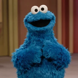 a film still of the cookie monster in the seventh seal ( 1 9 5 7 )