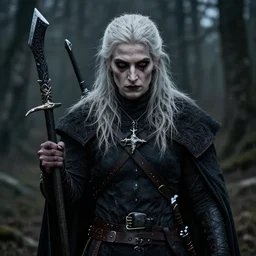 portrait of the undead witcher, ultrarealistic, 8 k