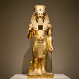 gold statue of gilgamesh