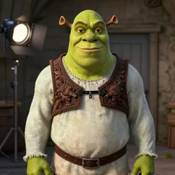 Neo from the Matrix, Neo from the Matrix, Neo from the Matrix, Shrek as Neo, early screen test