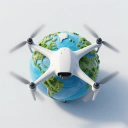 environment art, drone photography