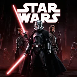 star wars movie poster by mark rayden