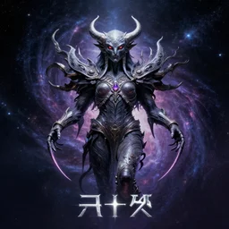 album cover of a galactic god like entity
