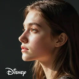 face profile by disney concept artists, blunt borders, rule of thirds
