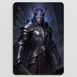 an aasimar paladin ho is actually a fallen aasimar revealing his true nature, dim light, front game card, marvel comics, dark, intricate, highly detailed, smooth, artstation, digital illustration by ruan jia and mandy jurgens and artgerm and wayne barlowe and greg rutkowski and zdislav beksinski