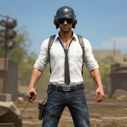 screenshot of shah rukh khan in pubg