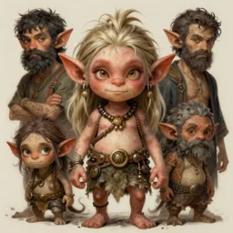 beautiful goblin, highly detailed, digital painting, artstation, illustration, art by tan zi and ayanamikodon and alphonse mucha and wlop
