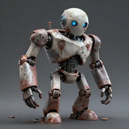 evil dirty robot broken trending in artstation 4 k 8 k hd high detail smooth