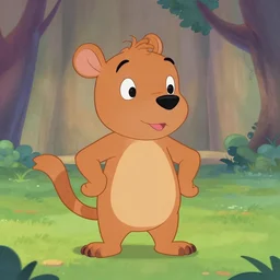 new animal cartoon character by walt disney