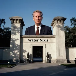 richard nixon opening a watergate
