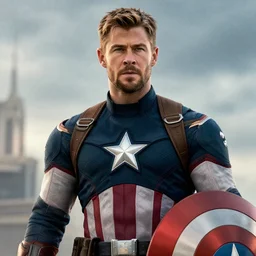Chris Hemsworth as Captain America