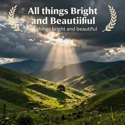 all things bright and beautiful